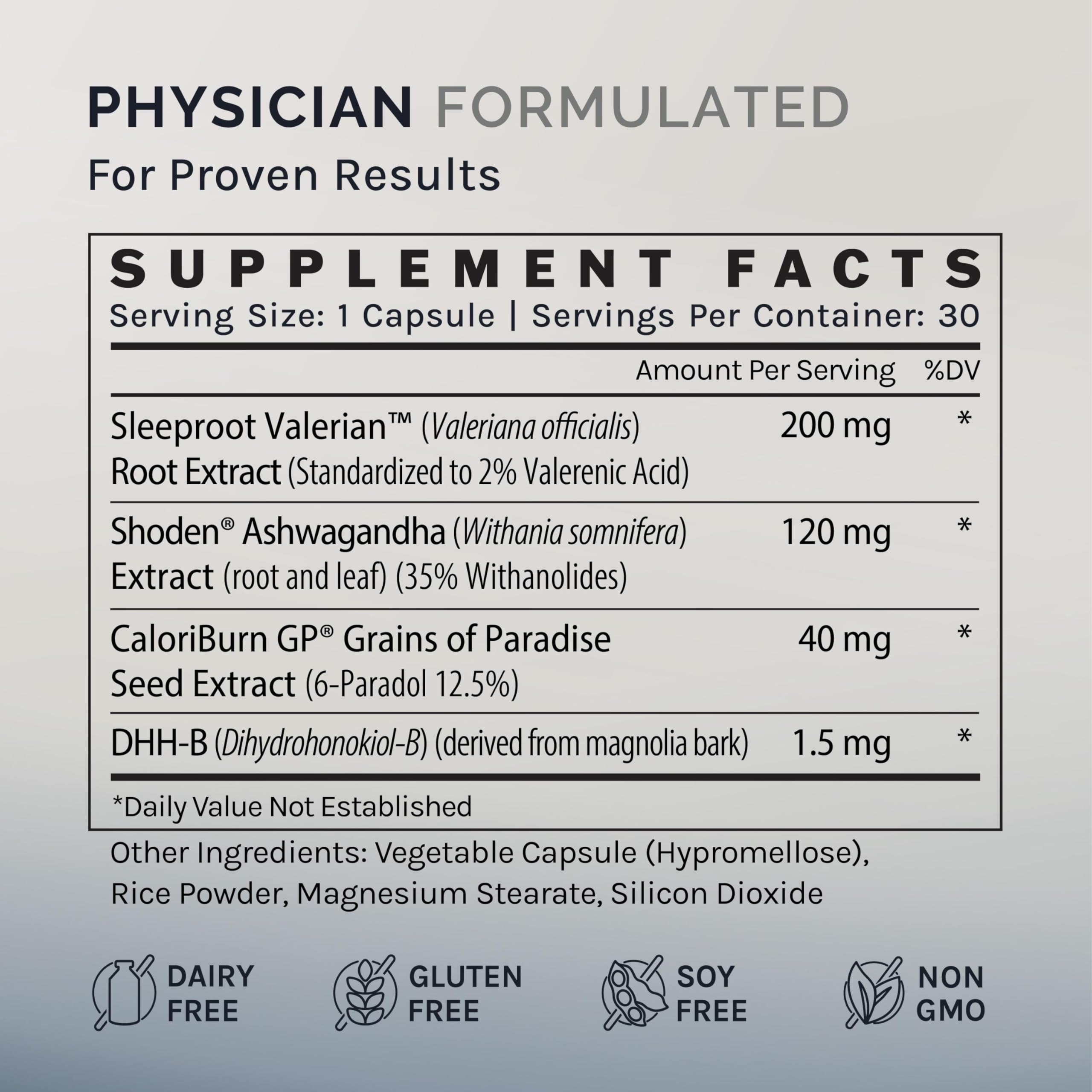 InfiniWell IgNIGHT grains of paradise illustration showing metabolic-friendly night benefits.