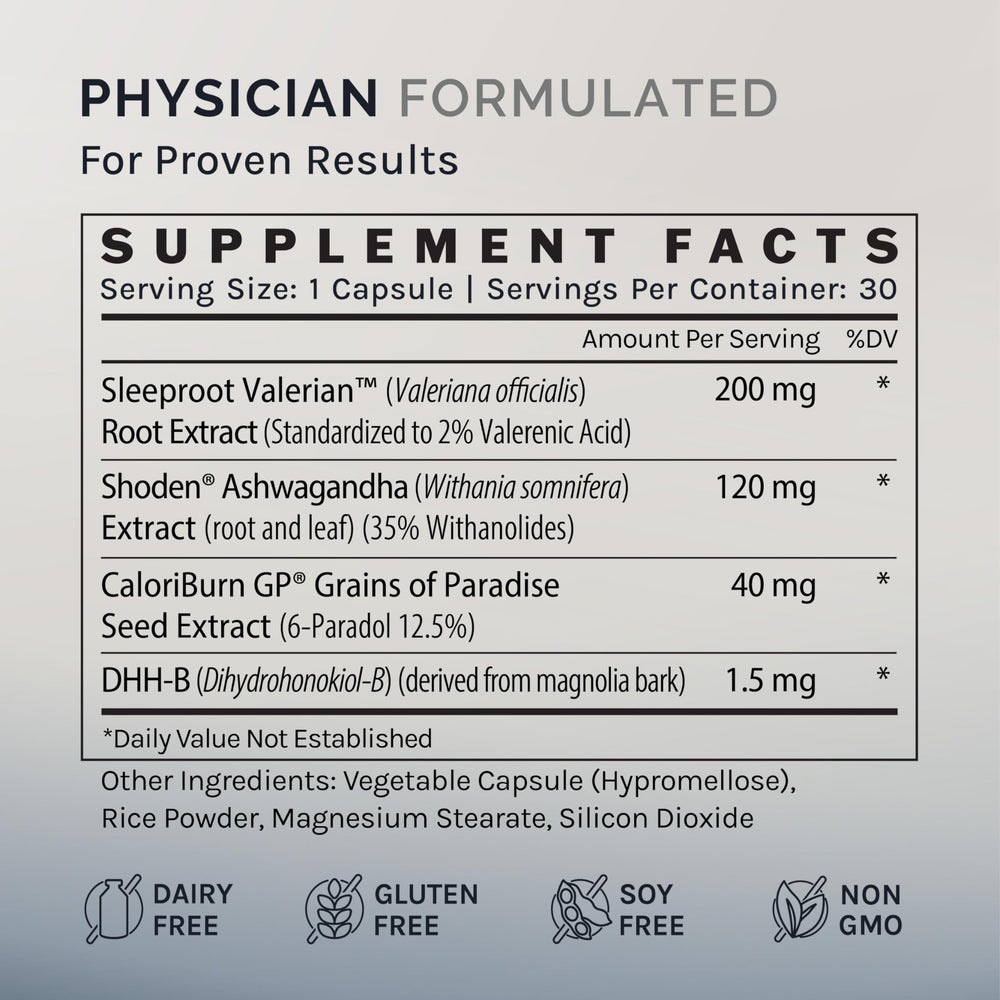 InfiniWell IgNIGHT grains of paradise illustration showing metabolic-friendly night benefits.