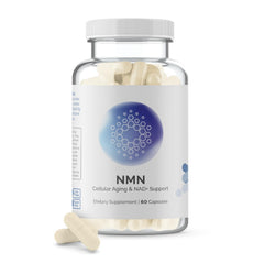 InfiniWell NMN supplement bottle for daily NAD+ support.