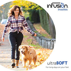 Infusion Insoles medical-grade design offers accommodative comfort for everyday wear.