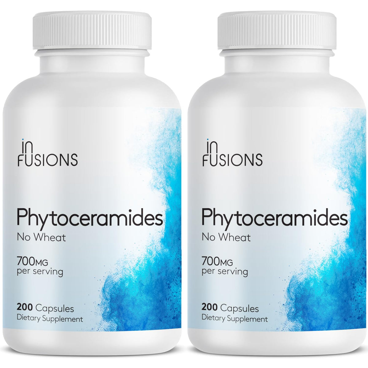 Infusions International Phytoceramides bottle ready for your daily routine.