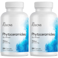 Infusions International Phytoceramides bottle ready for your daily routine.