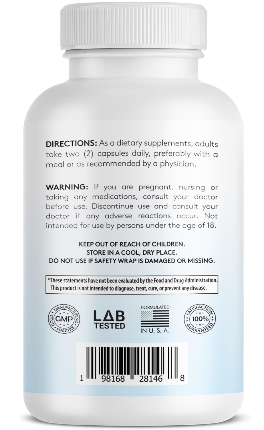 Infusions International Phytoceramides label highlights gluten-free and non-GMO quality.