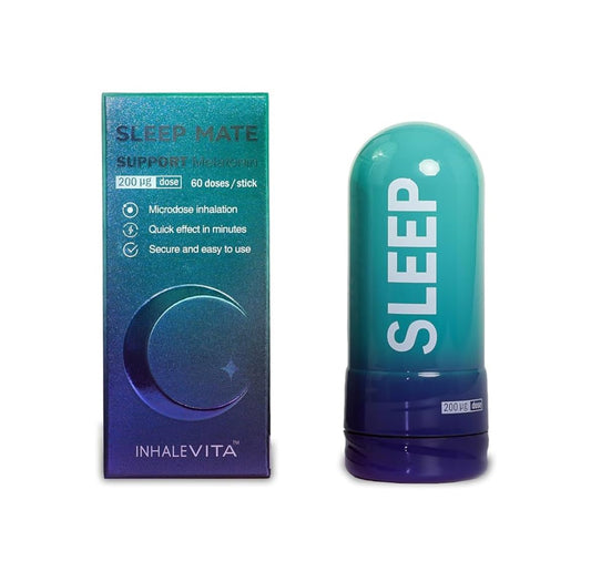 INHALEVITA melatonin inhaler with hygienically sealed packaging for freshness