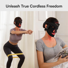 INIA mask interface showcasing three treatment modes for customization