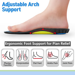 Inmoredo breathable anti-odor materials keep feet dry and fresh.