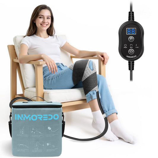 Inmoredo cold therapy machine control panel with timer and settings for precise treatment.