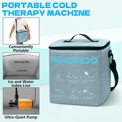 Travel-ready Inmoredo kit designed for bed, chair, or on-the-go use.