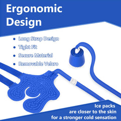 Inmoredo knee pad connected to system for targeted knee relief