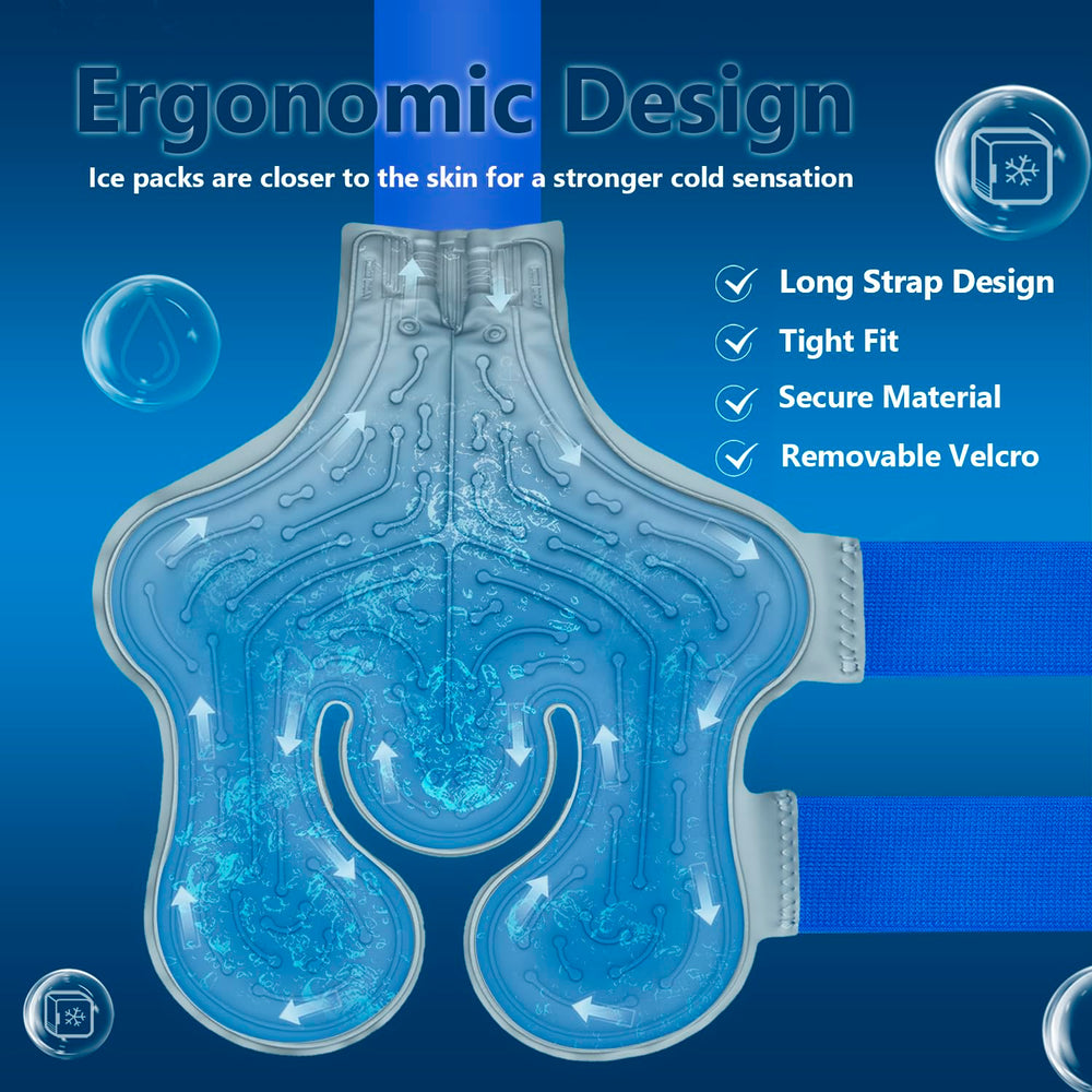 Inmoredo pad highlights water bladder for efficient cooling performance.