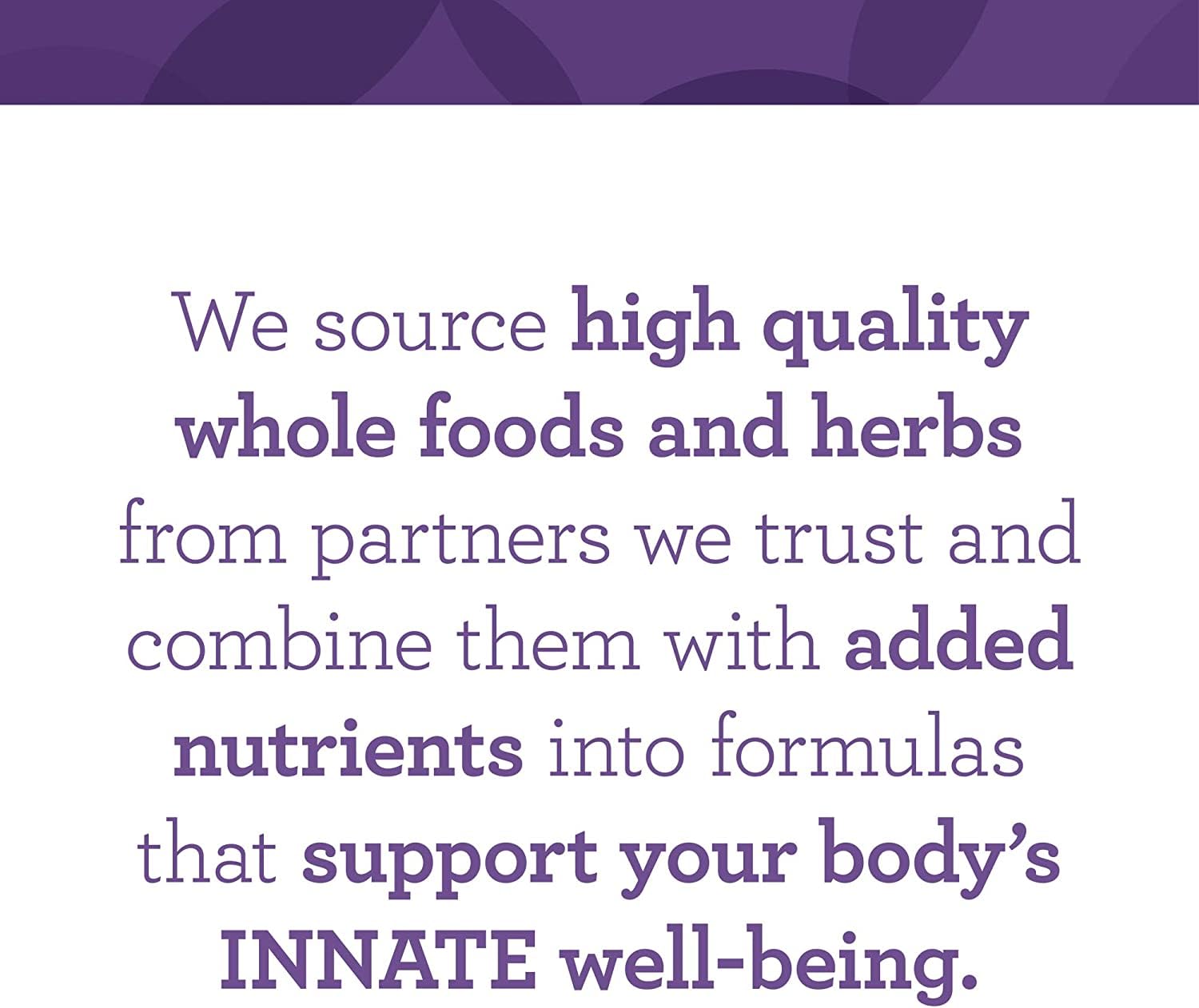 Innate Response Formulas Baby & Me vitamins beside water for easy taking.