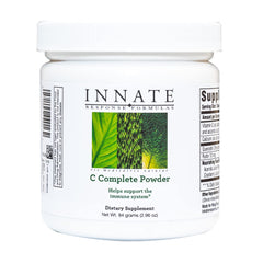 Innate Response Formulas C Complete Powder front label showing product name and vitamin content for daily immune support