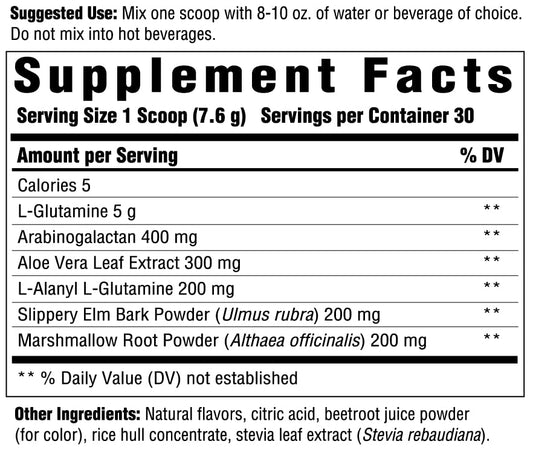 Innate Response GI Response scoop showing precise five-gram dosage