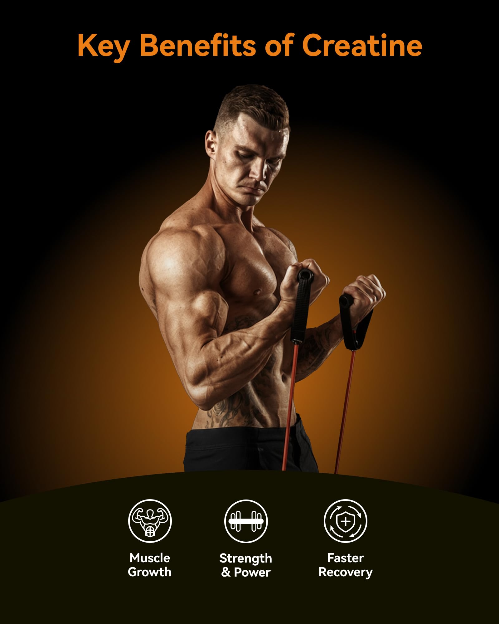 5 g per serving in Inner Brightness Creatine Gummies for consistent intake