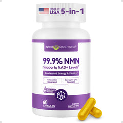 Inner Brightness NMN 500mg bottle ready for daily energy and focus support.