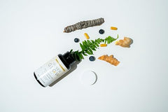 Inner Glow Age Defense packaging on shelf with clean, premium branding.