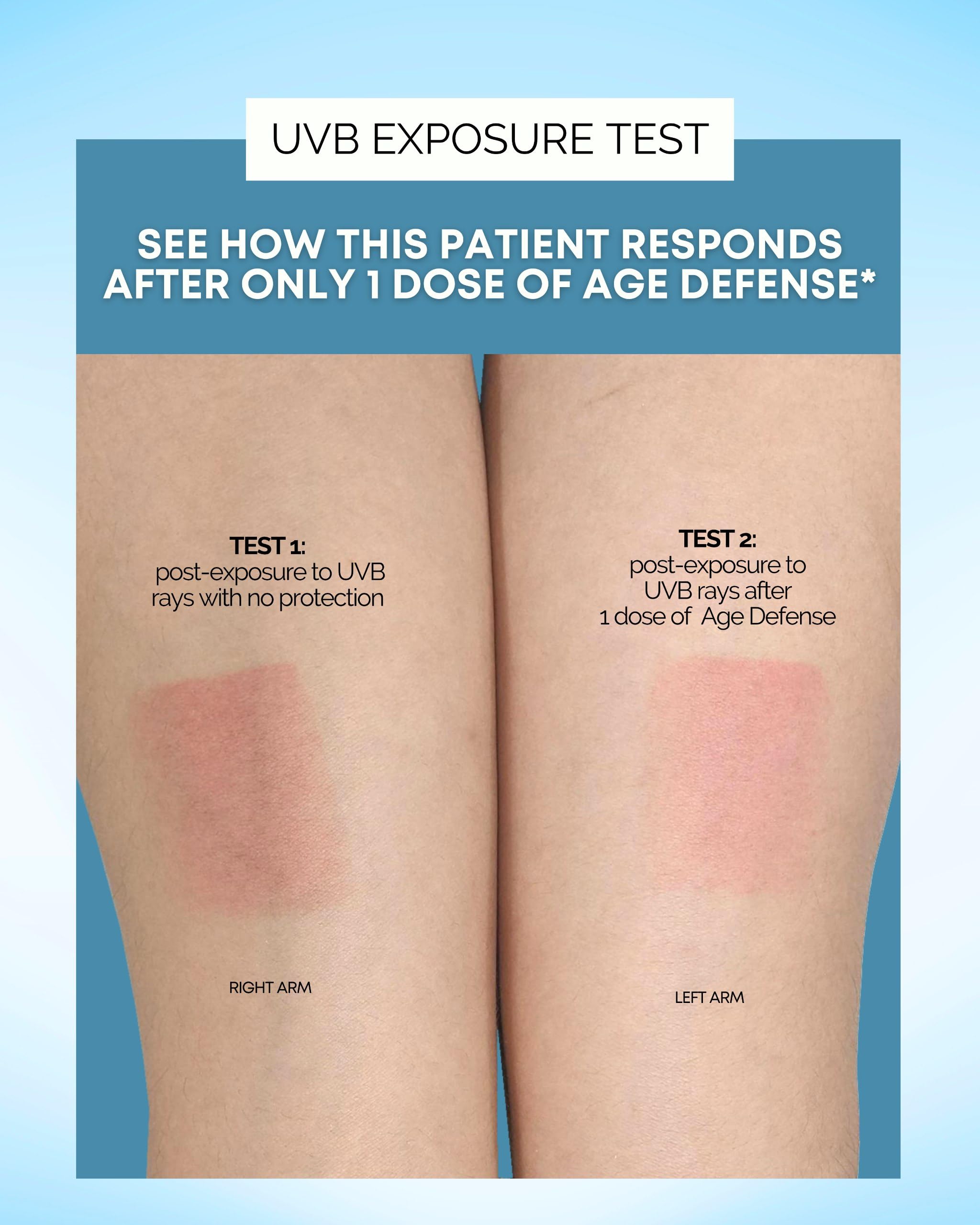 Inner Glow Age Defense zinc and minerals for skin barrier support.