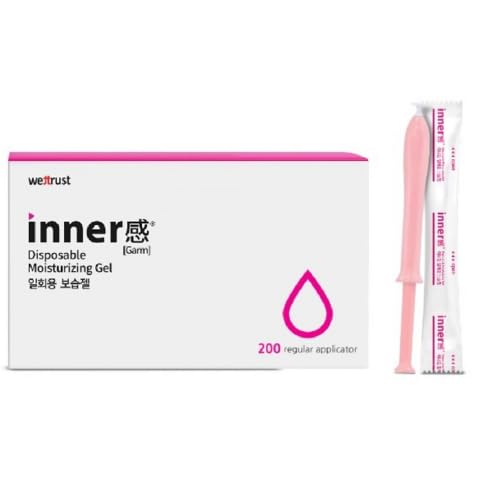 Innergarm moisturizing gel 200pcs pack with disposable applicators for convenient, water-free hydration