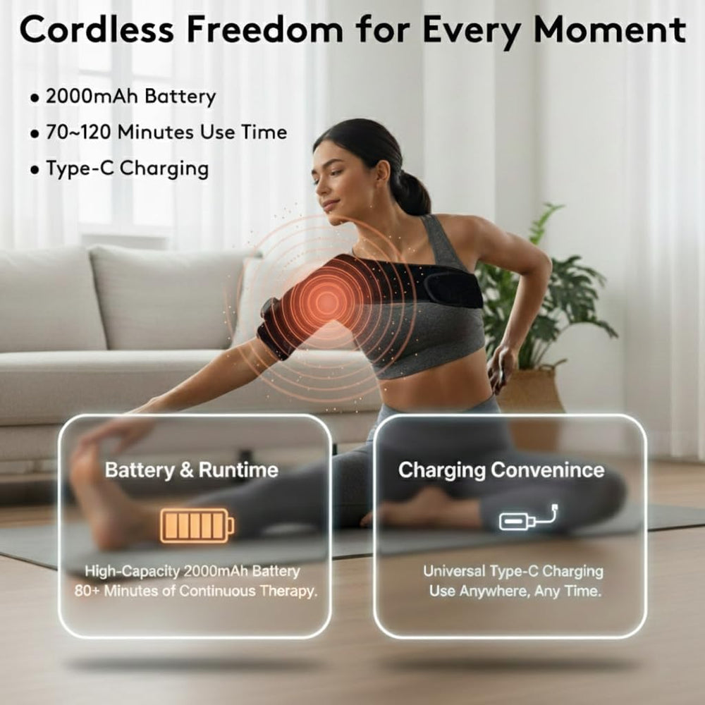 INNERZEN USB-C recharge keeps the device ready for sessions.