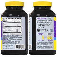 InnovixLabs burpless Omega-3 minimizes fishy aftertaste during use.