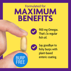 InnovixLabs third-party tested Omega-3 from USA ensures purity and freshness.