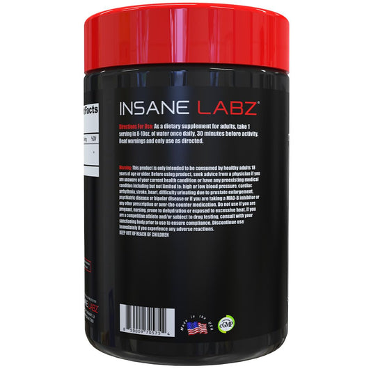 Insane Labz creatine powder scoop shows a precise serving for consistent training.