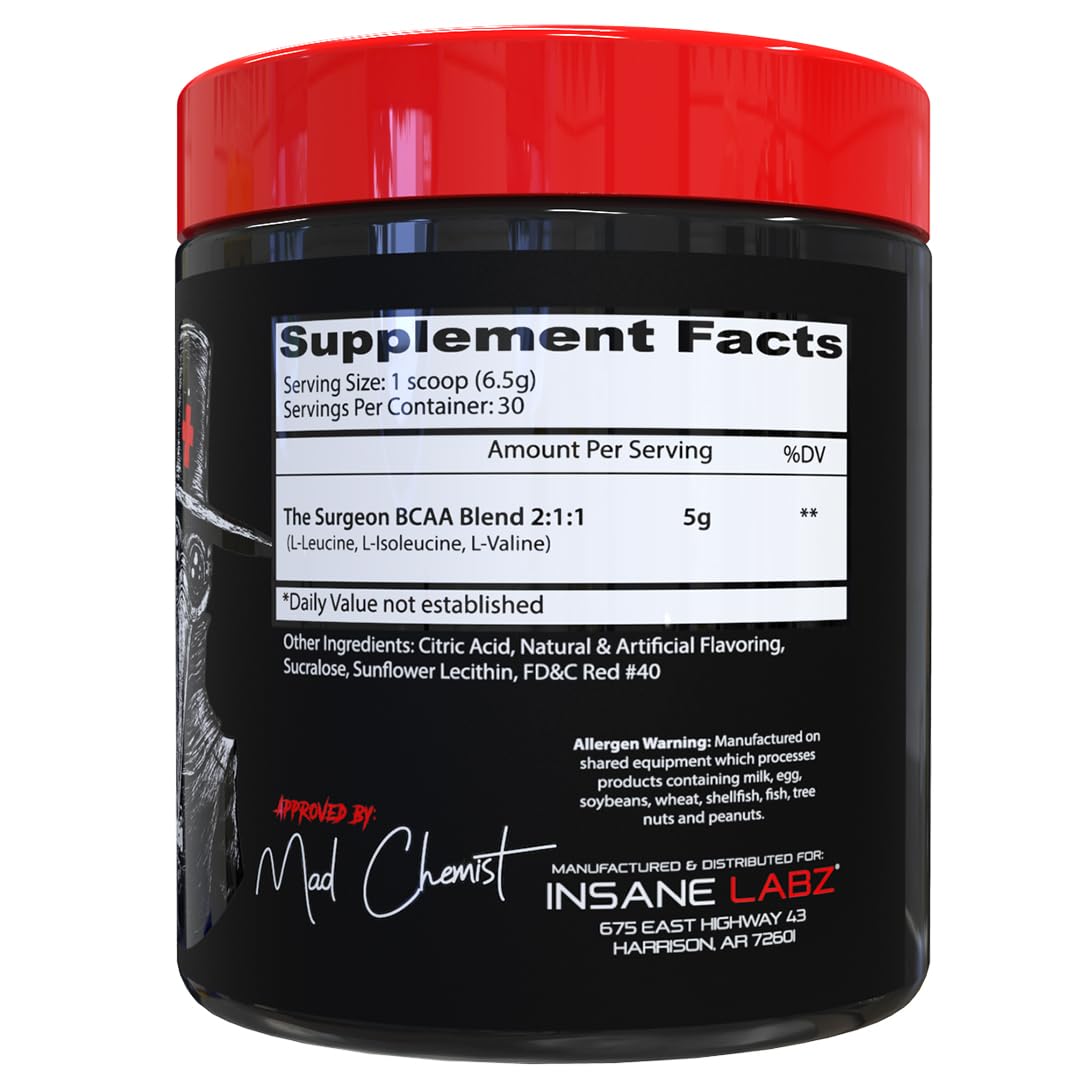 Fruit Punch powder dissolving in water for a refreshing workout drink