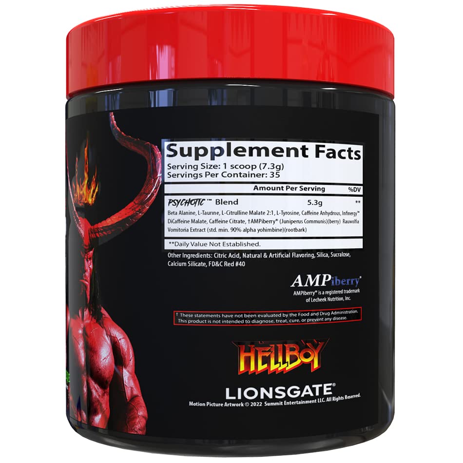 Powder scoop on countertop highlights beta alanine and citrulline benefits