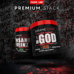 Insane Labz I am God mixed drink ready for workout