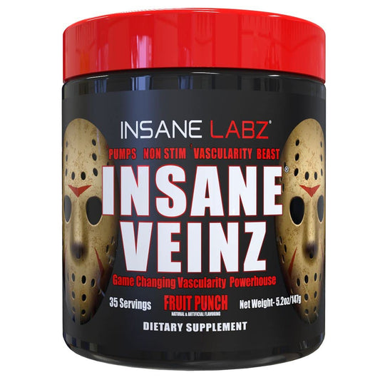 Insane Veinz Apple powder in scoop showing flavor and texture.