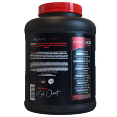 Nutrition label highlights 25g protein per serving and low carb profile