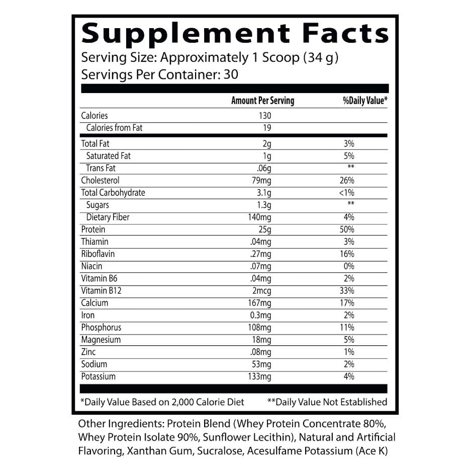 Insane Labz Insane Whey powder tub shows quality ingredients and flavor variety.