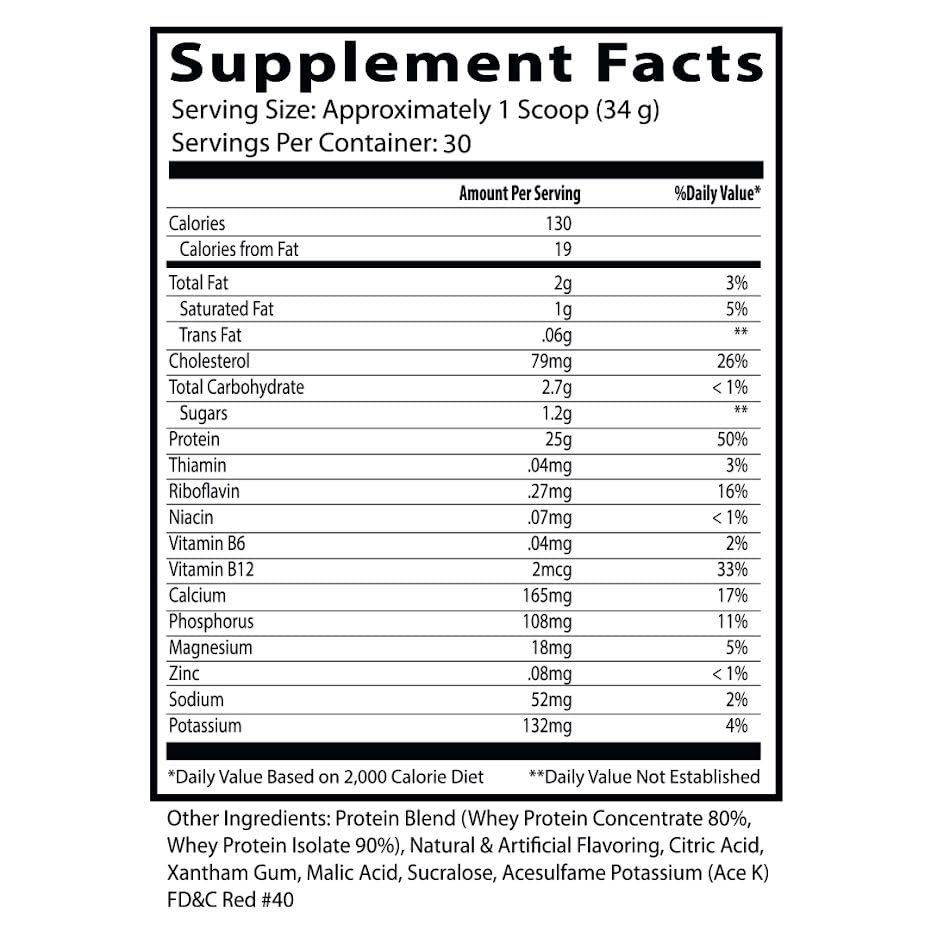 Insane Labz Insane Whey Vanilla powder offers versatile shake options.