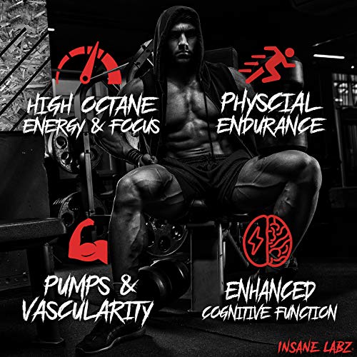 Nutrition label of Insane Labz The Surgeon showing serving details