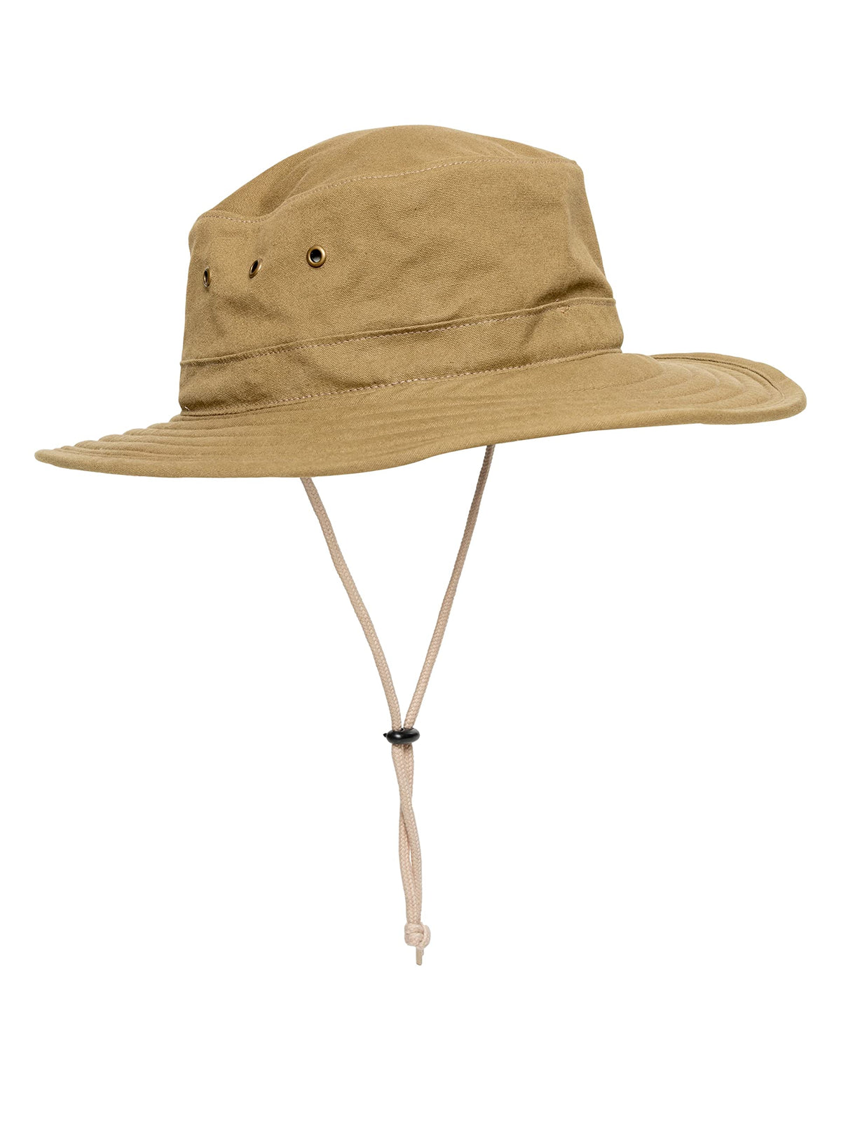 Insect Shield men's standard brim hat bark front view with insect protection