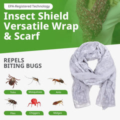 Insect Shield versatile wrap dusty rose worn as waist skirt for flexible styling