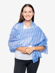 Insect Shield Willow Wrap close-up showing 100% polyester fabric quality.
