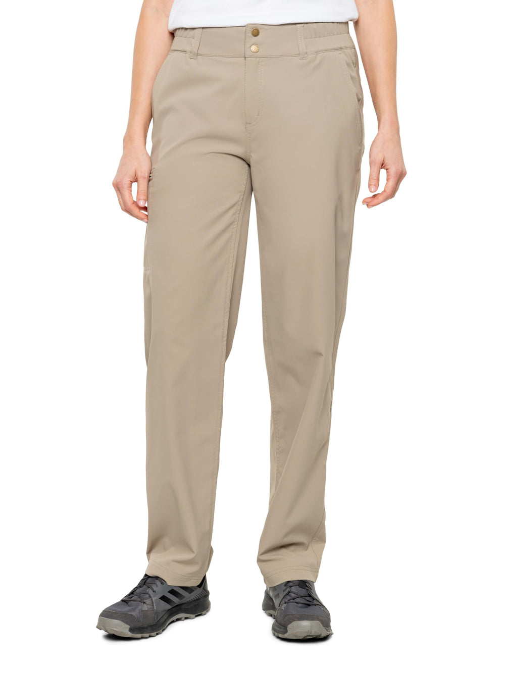 Insect Shield Women's Elements Lite Pant front pockets for quick-access essentials.