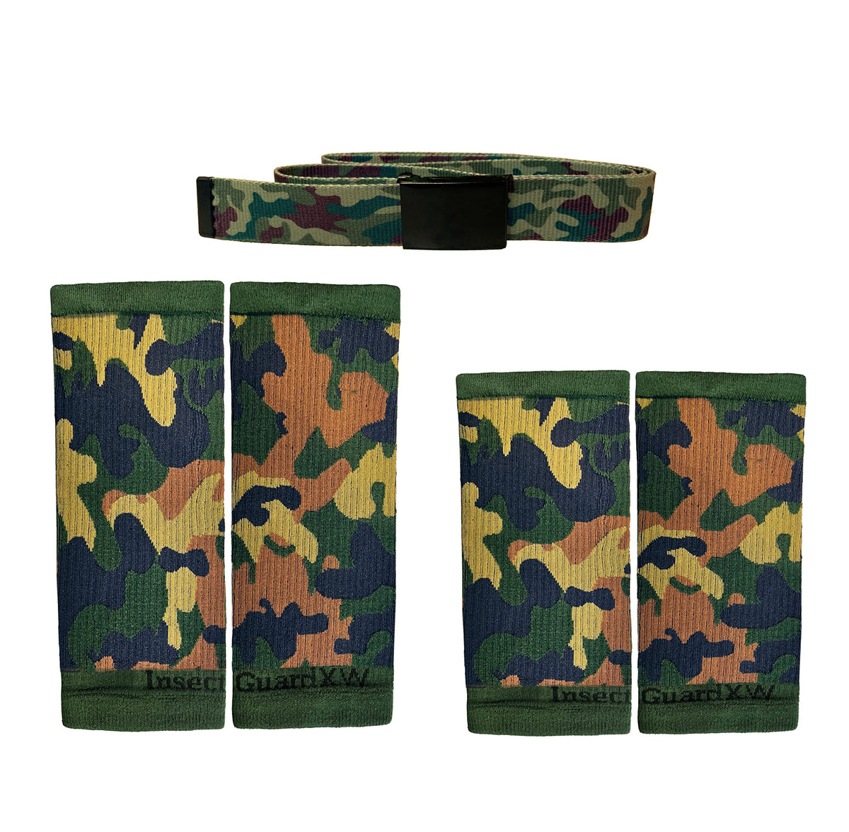 InsectGuard Tick Gaiters belt-54in adjustable for a secure, comfortable fit during hunts.