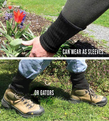 Unisex sizing and easy care for long-term use with InsectGuard Tick Gaiters.