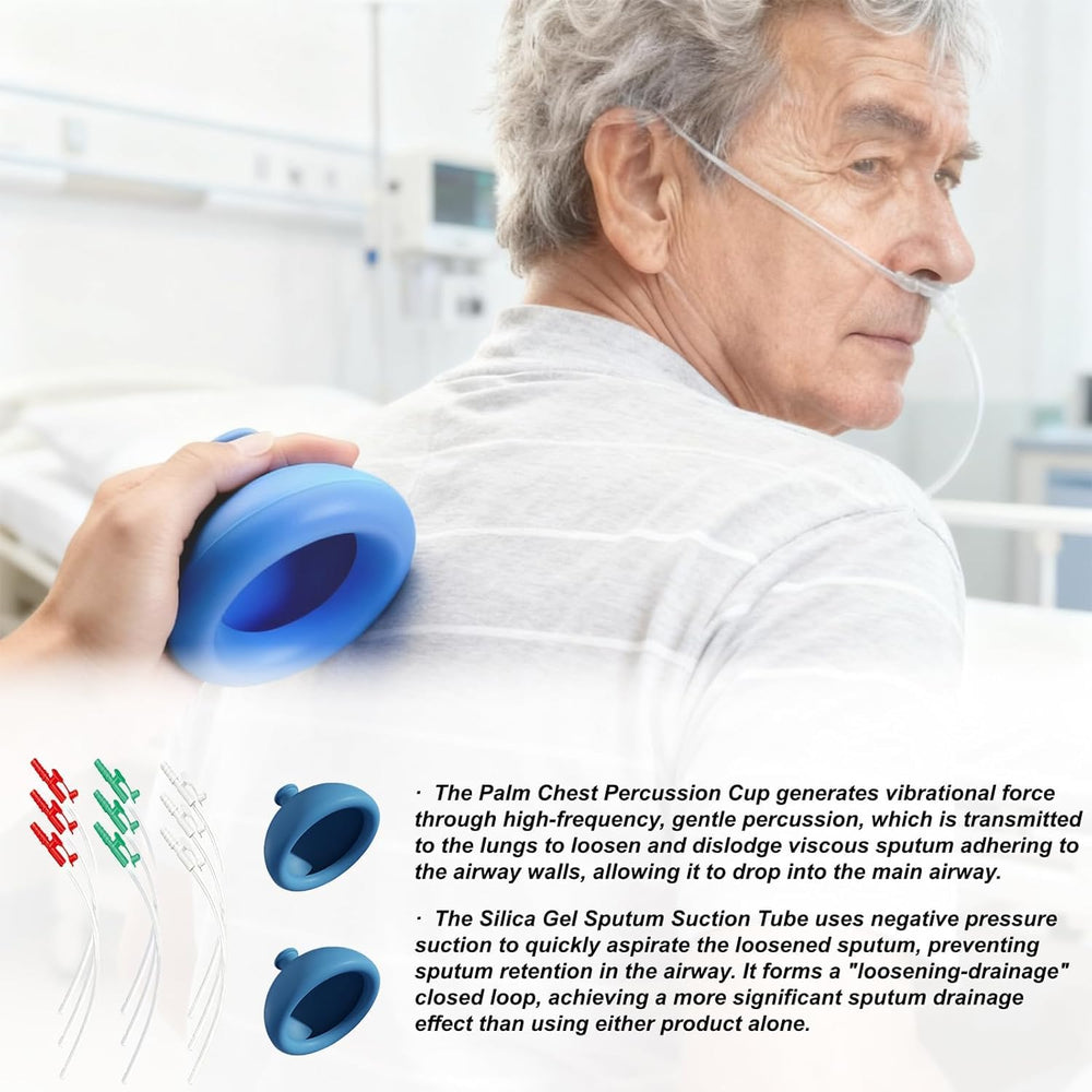 Inspirekix silicone suction tubes set enables convenient mucus management at home.