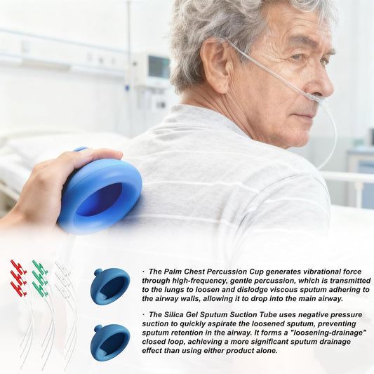 Inspirekix silicone suction tubes set enables convenient mucus management at home.