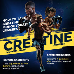 Inspirlife ABC creatine gummies support workouts with steady energy and recovery.