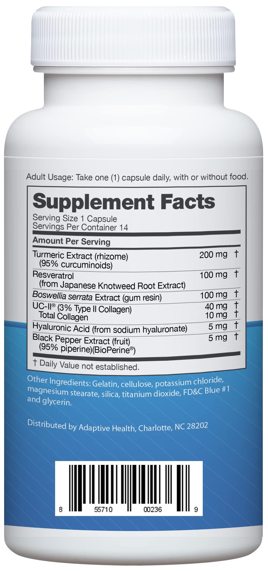 Instaflex Advanced capsules close-up showing easy daily supplementation