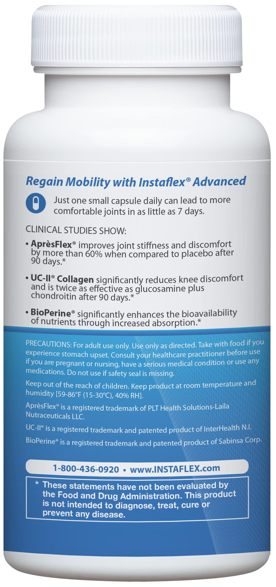 UC-II collagen ingredient close-up highlighting joint comfort support