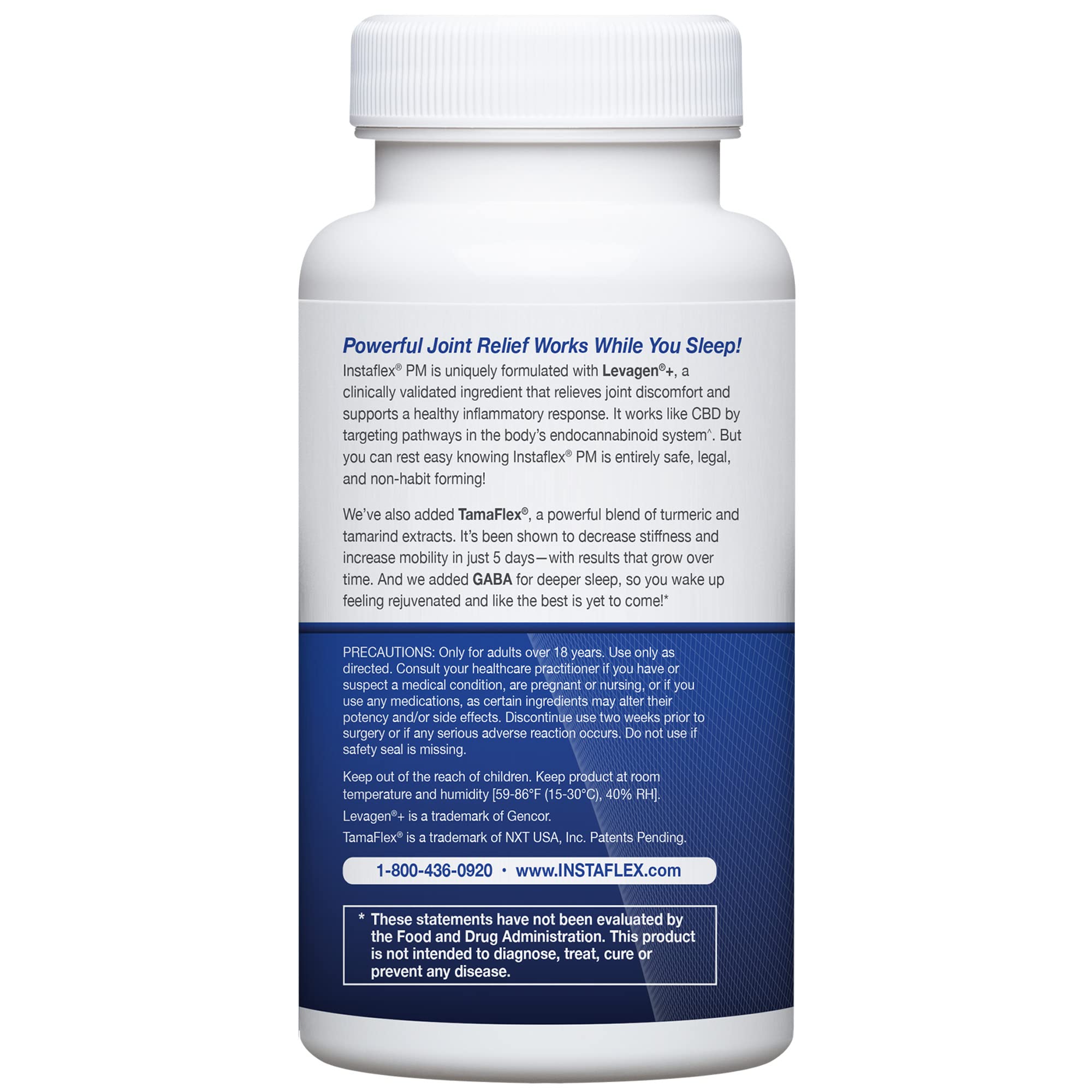 Instaflex PM Tamaflex plant blend illustrates natural mobility support