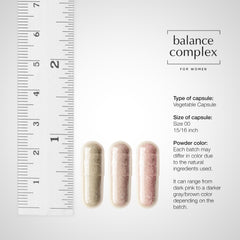 Balance Complex daily-use scene suggests convenient routine for feminine wellness.