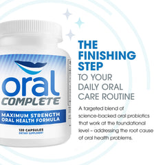 Instant Brands Oral Complete capsules close-up reveal smooth texture and dosage