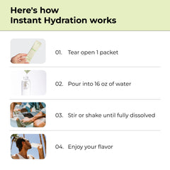 Instant Hydration Lemon Lime label close-up showing keto and vegan compatibility.
