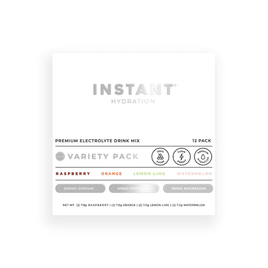 Instant Hydration Watermelon flavor packet ready for active hydration